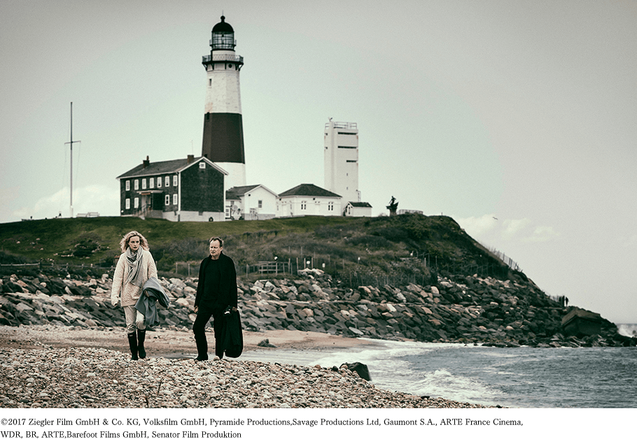 男と女、モントーク岬で