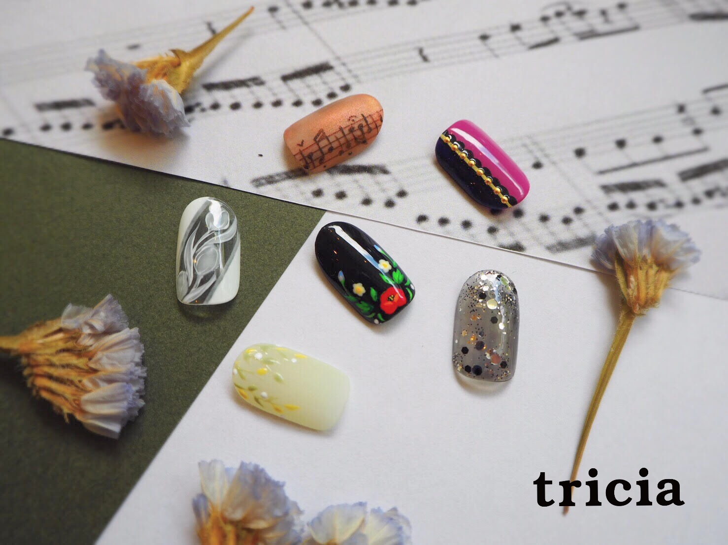 ドリス・ヴァン・ノッテン ファブリックと花を愛する男 タイアップ ネイルサービス