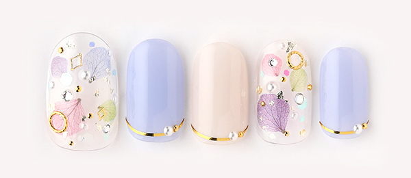 hydrangea flakes(tricia) | ネイルサロンtricia（トリシア）表参道店