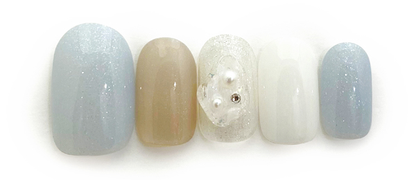 spring shell stone(横山　結) | ネイルサロンtricia（トリシア）表参道店