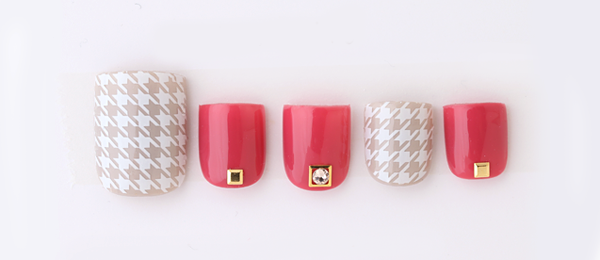 houndstooth pattern(小松 奈美) | ネイルサロンtricia（トリシア）表参道店